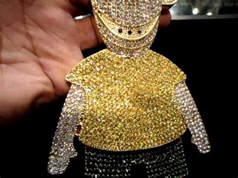 gucci mane bart simpson chain replica